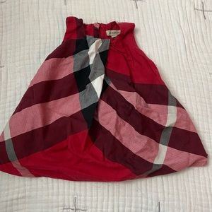 Baby girl Burberry dress 6m